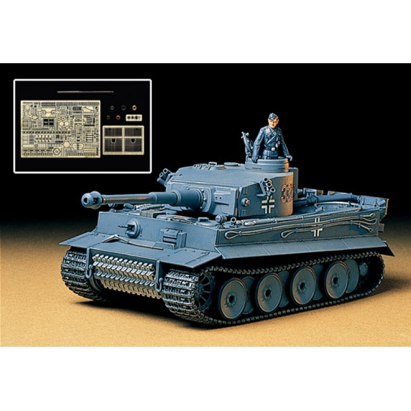 TAMIYA 田宫军士模型德国重战车老虎I 25142 ドイツ重戦車タイガーI