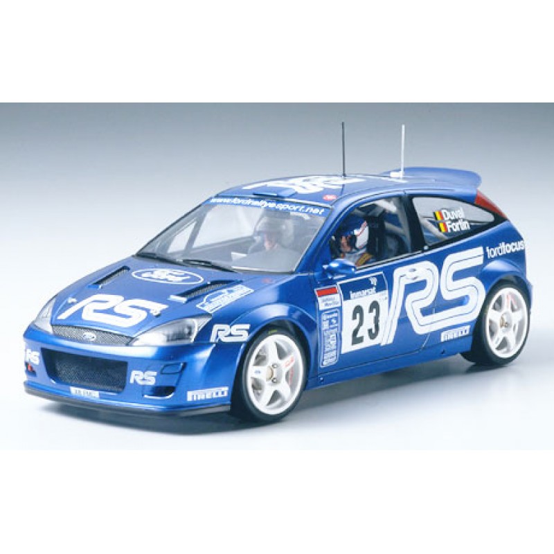 TAMIYA 田宫 静态模型 24261 フォード フォーカス RS WRC 02 パフォーマンスブルー Ford Focus RS WRC 2002 Performance Bl